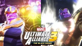 MARVEL ULTIMATE ALLIANCE 3 THE BLACK ORDER All Boss Fights