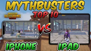 Top 10 MythBusters iPad vs iPhone Recoil Comparison (PUBG MOBILE) Myths + Tips & Tricks