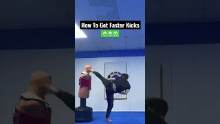 HOW TO GET FASTER KICKS #shorts