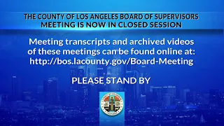 Los Angeles County Board of Supervisors Meeting 2/6/24