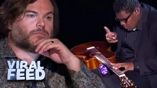 JACK BLACK Loves THIS UNIQUE Guitar Performance! | VIRAL FEED