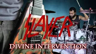 Slayer - Divine Intervention -  guitar and drum cover - all solos