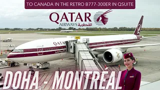 Qsuite to Canada | Qatar Airways Business Class | Doha - Montreal | Boeing 777-300ER | Trip Report