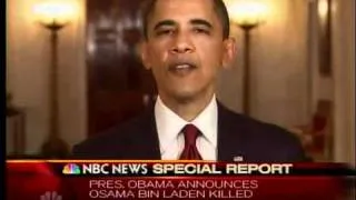 Obama announces death of Osama bin Laden