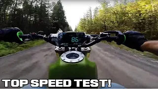 2 Stroke KX500 Top Speed Test!!