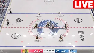 NHL LIVE - Vancouver Canucks vs Chicago Blackhawks - 22th Jan 2024 | NHL Full Game Highlights NHL 24