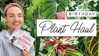 Birthday Plant Haul 🥳 WISHLIST Plants Galore 🌱