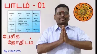 How to learn astrology in tamil? : பாடம் -01  ஜோதிடம் நீங்களும் கற்றுகொள்ளலாம்