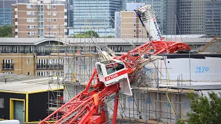 TOP 10 Crazy Crane Crashes of 2022, Super Falls Due to Idiots One Big Mistake