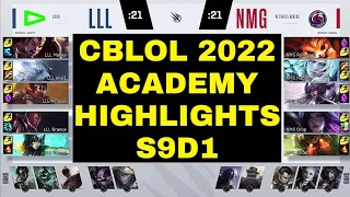 LLL x NMG HIGHLIGHTS CBLOL Academy 2022 S9D1 Rodada 17 LOUD x Miners | CBLOL MELHORES MOMENTOS