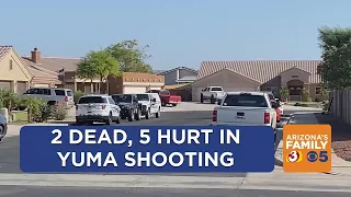 Two dead, five injured after shooting in Yuma
