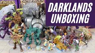 Darklands Rising Unboxing Wizkids Pathfinder Miniatures