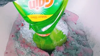 ASMR Powder Play+ Sudsy Squeezing+ Soap Paste Making↘ Pine/Bleach Sponge Rinse