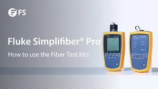 How to Use Fluke SimpliFiber® Pro Handheld Optical Power Meter | FS