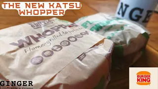 Burger Kings New Katsu Whopper vs Plant-Based | Gingerlife&fitness