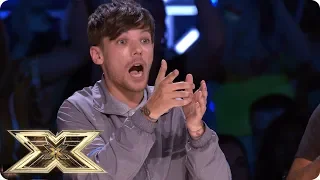 X FACTOR CONTESTANT FALLS OFF STAGE! | The X Factor UK