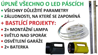 LED Pásky - DIY prakticky a užitečně