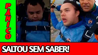 GUI SANTANA FOI TROLLADO E SALTOU DE PARAQUEDAS ENQUANTO DORMIA