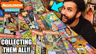 THAT IS IT!...I AM GOING TO COLLECT EVERY NICKELODEON MAGAZINE EVER RELEASED!! *THE QUEST BEGINS!*