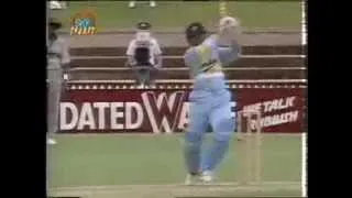 Sachin Tendulkar Facing Malcolm Marshall