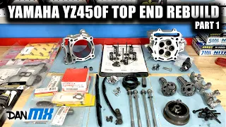 YZ450F TOP END REBUILD 1 | 06'-09' | Full step by step rebuild!