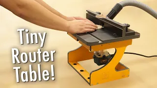 Building A Mini Benchtop Router Table!