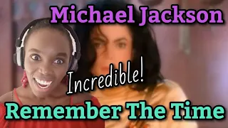 African Girl Reacts To Michael Jackson - Remember The Time (Official Video) | REACTION