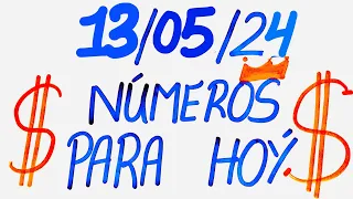 NUMEROS PERFECTO PARA HOY 13/05/24 DE MAYO 2024 , NUMEROS PARA LOTERIAS