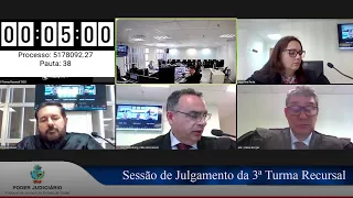 TJGO - 3ª Turma Recursal - Sessão AO VIVO - 04/04/2024 às 09h