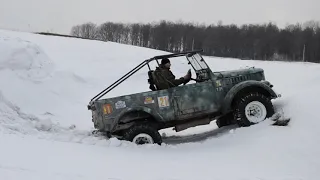 ГаЗ-69 на резине ProComp XTerrein 31 | GaZ-69 russian snow off-road