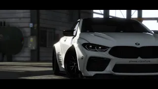 GTA 5 - BMW M8 Mansaug - FiveM Cinematic (Car Mods, Rockstar Editor, Movie)