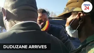 WATCH | Duduzane Zuma and Ace Magashule arrive in Pietermaritzburg for Jacob Zuma trial