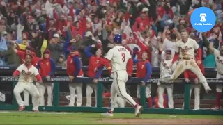 The BEST Angle of Bryce Harper’s Home Run: Phillies are going to the World Series!