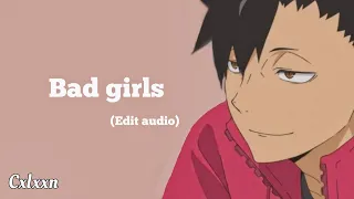 M.I.A. - bad Girls edit audioBad Girls tiktok version (full version) 🤍