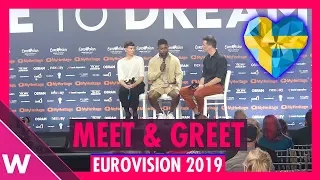 Sweden Press Conference: John Lundvik "Too Late For Love" @ Eurovision 2019 | wiwibloggs