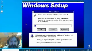 PCem 486 Part 2: Installing Windows 3.1 and Sound