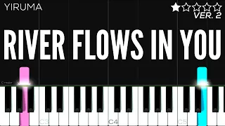 Yiruma - River Flows In You | EASY Piano Tutorial