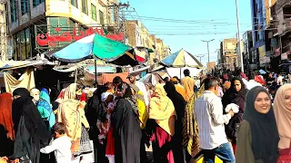 Faisalabad 🇵🇰 Pakistan    The  Eid Shopping || Faisalabad  Full  Busy  City [ 4k ] HDR Walking Toure