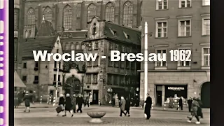 Wroclaw - Breslau 1962 - pejzaże miejskie - Stadtansichten - people and places