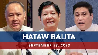 UNTV: HATAW BALITA  |   September 28, 2023
