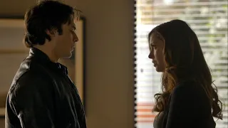 TVD 6x12 - Damon's worried about Liz, the blood transfusion didn't work to slow down the cancer | HD