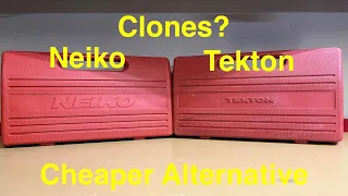 Are Neiko and Tekton Sourced From the Same Manufacturer?