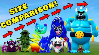 WHOS BIGGER? ALL NEW GARTEN OF BANBAN SIZE COMPARISON IN GARRYS MOD GMOD