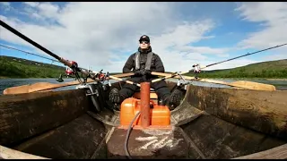 // Tenon lohenkalastusta 2020 // Salmon fishing 2020 in the river Teno, Finland //