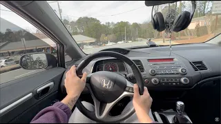 POV DRIVE IN HONDA CIVIC SI (9K LIMITER WITH VTEC) PT2