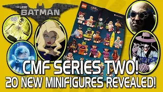 LEGO Batman Movie - Series 2 Collectible Minifigures Revealed! All 20 minfigs leaked!
