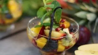 Recette de la Salade de fruits frais au thé Earl Grey
