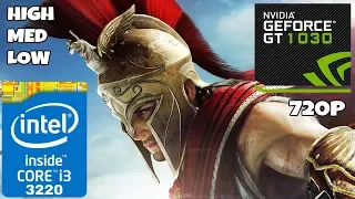 Assassin's Creed Odyssey [PC] - I3 3220 + GT 1030