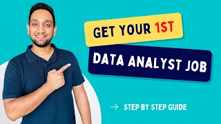 How to get your 1st DATA ANALYST Job | Data Analyst Job | How to become a Data Analyst