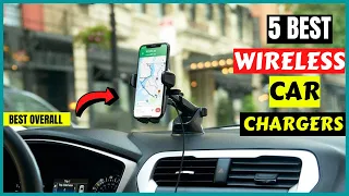 5 Best Automatic Clamping Wireless Charger Mount 2024 | Best Wireless Charger Mount for Car | Review